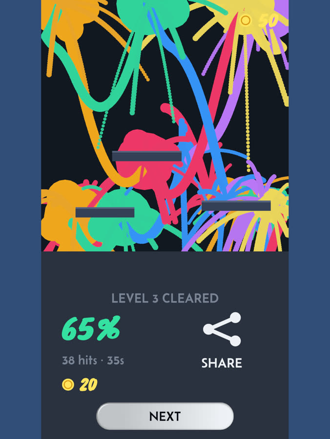 Level cleared